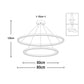 Bright RNG1 - 'Ring' Design Pendant Lighting - Bright X