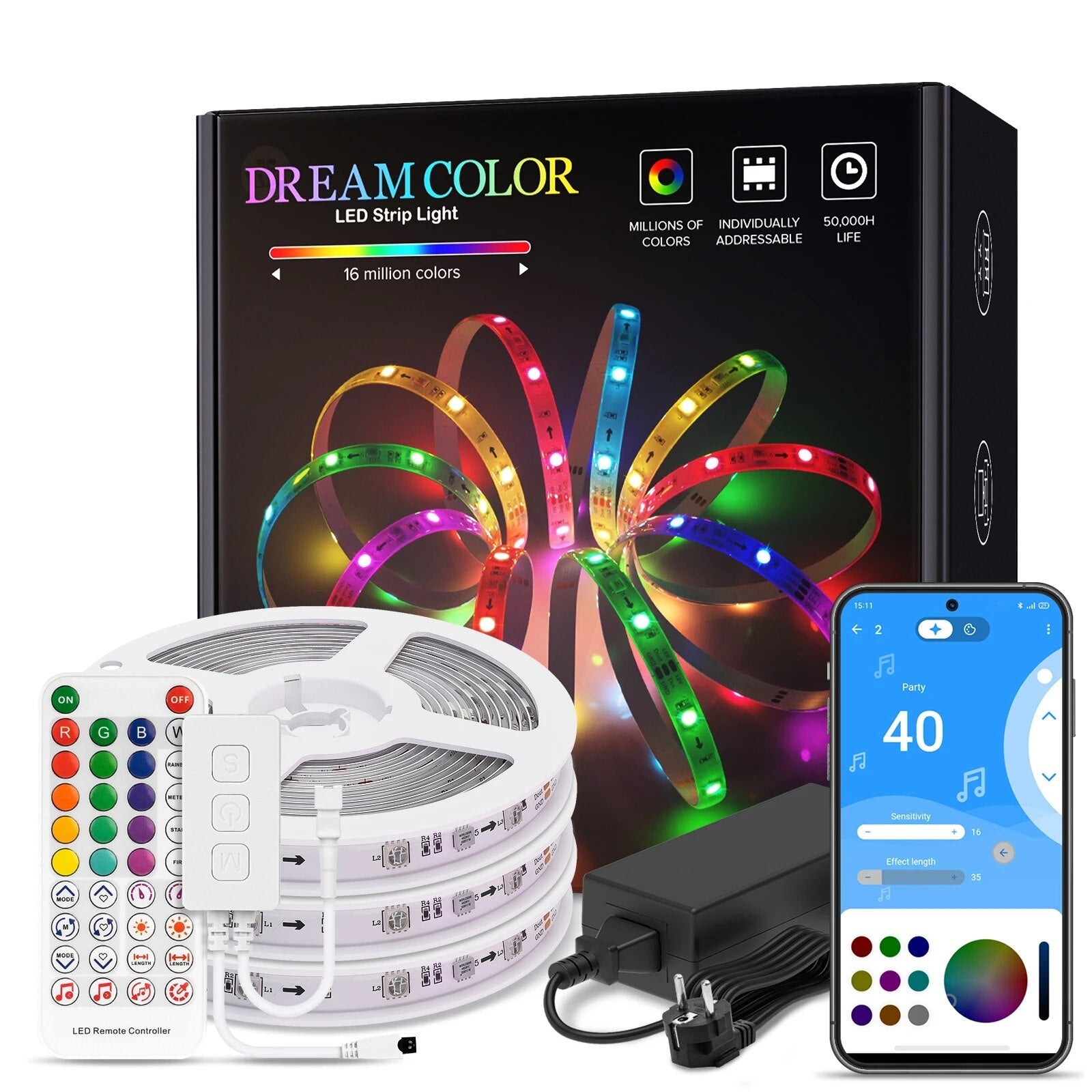 Bright X Dreamcolor LED Strip lights - Bright X