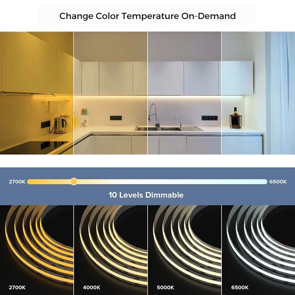 Bright X On-Demand Color Temperature F&F Strip lights - Bright X