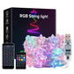 Bright X White Stars RGB String lights - Bright X